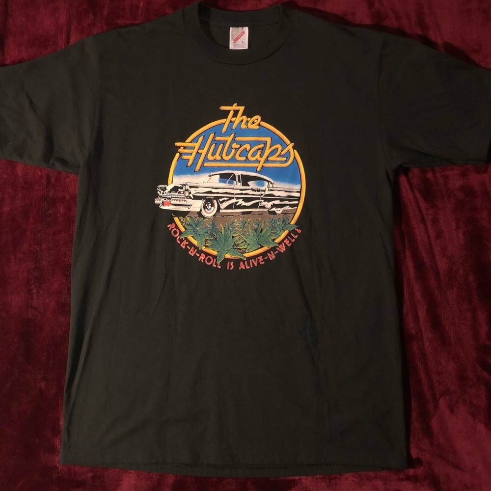 Vintage 90’s The Hubcaps Rock n Roll Tee